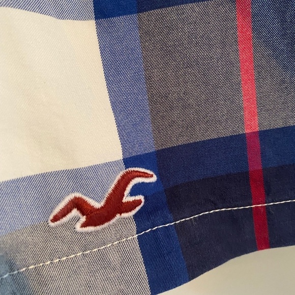 American Eagle Outfitters Plaid Skirt Cotton Size 7 - Picture 3 of 4